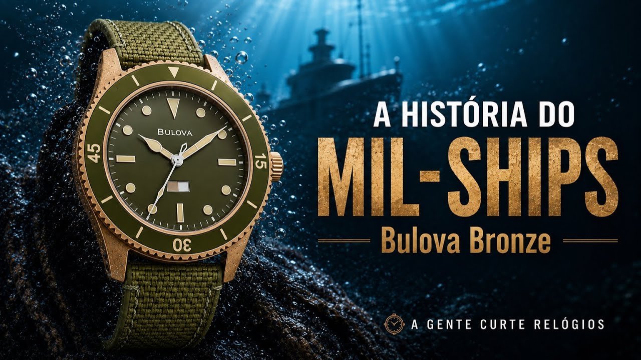Bulova Mil-Ships: o protótipo militar que esperou décadas para voltar