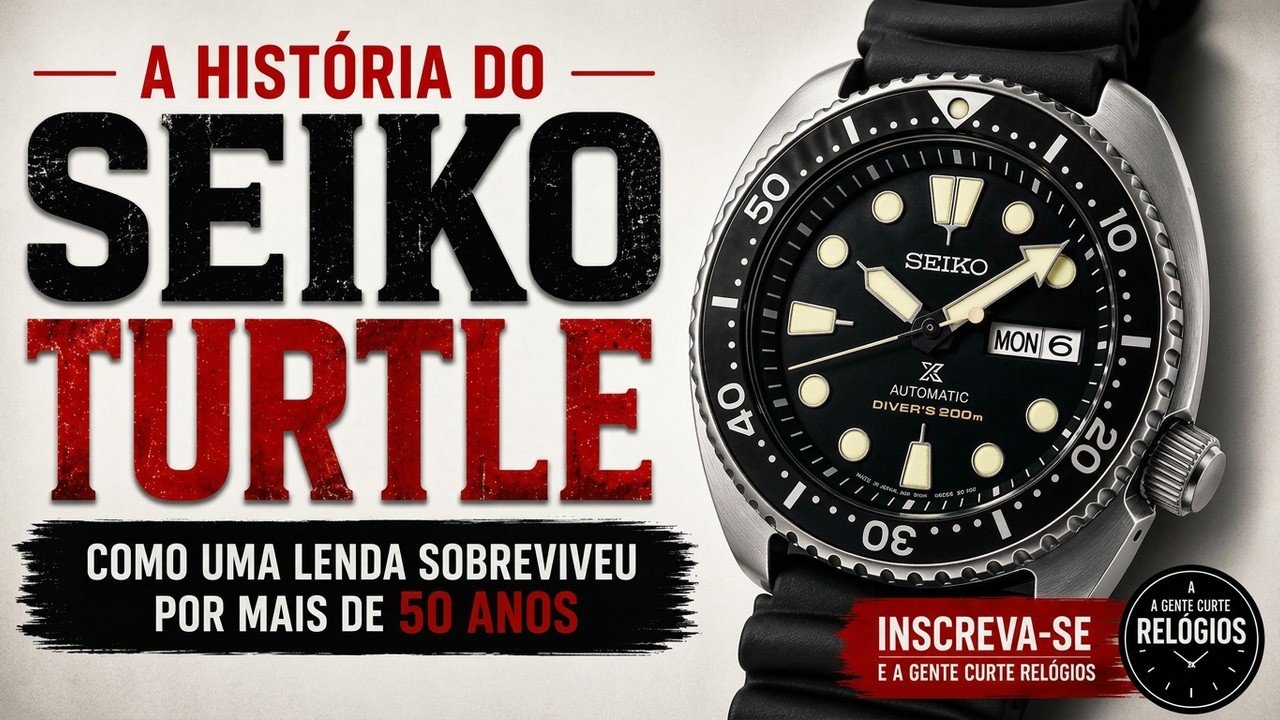 Seiko Turtle: por que esse clássico nunca sai de moda?